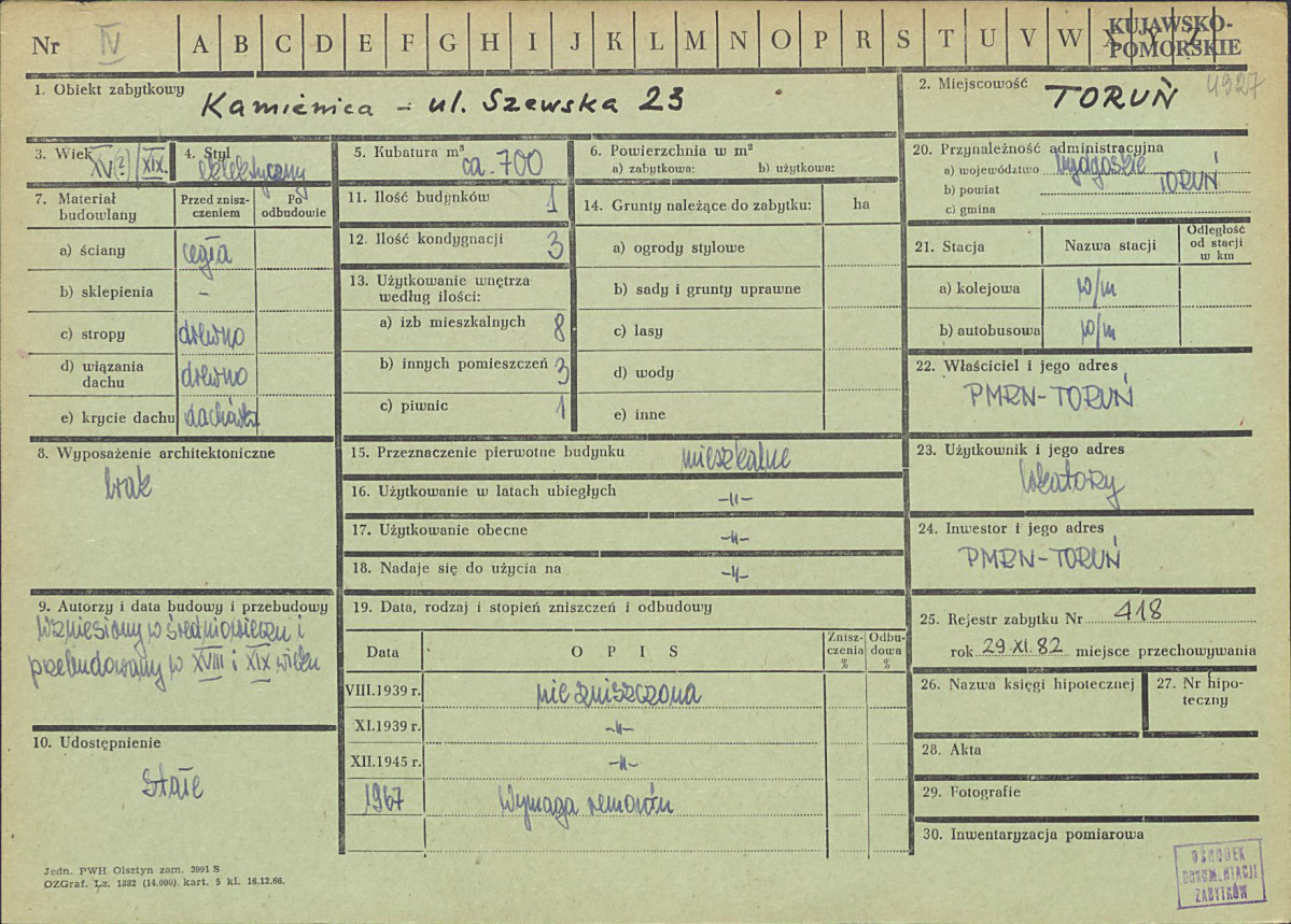 Karta zielona, skan nr 1