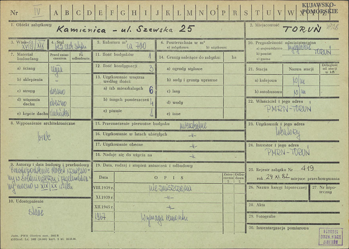 Karta zielona, skan nr 1