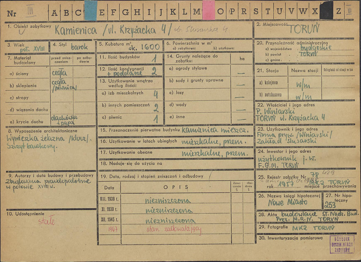 Karta zielona, skan nr 1