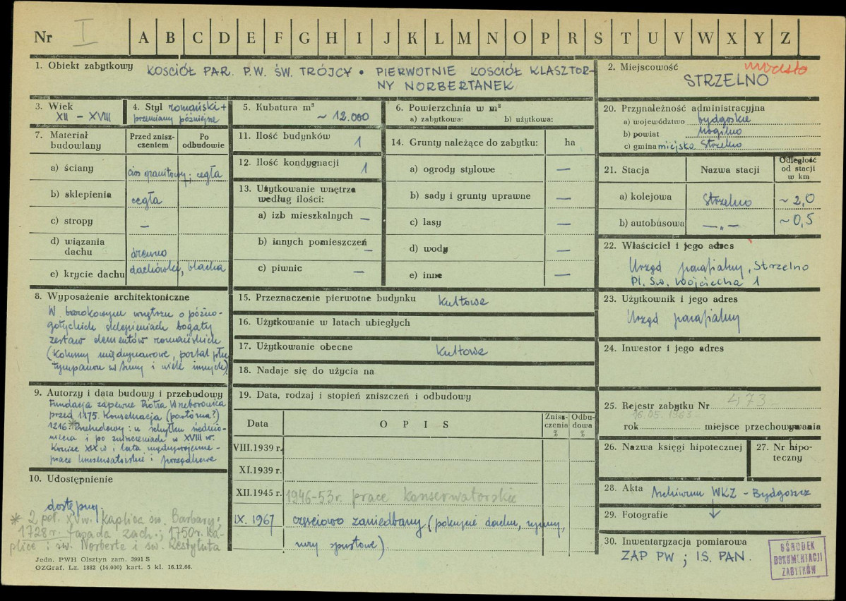 KZ - Karta zielona, skan nr 1