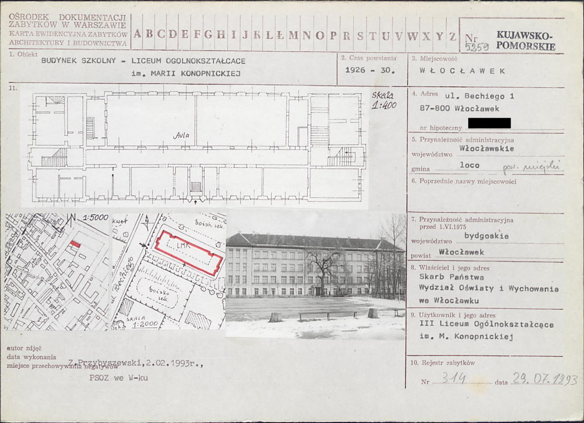 KB - Karta biała, skan nr 1