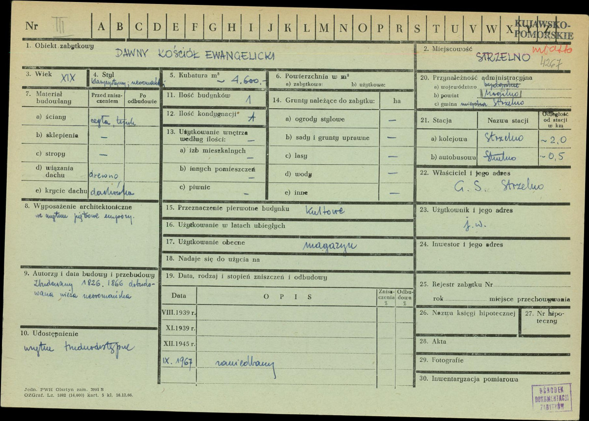 KZ - Karta zielona, skan nr 1