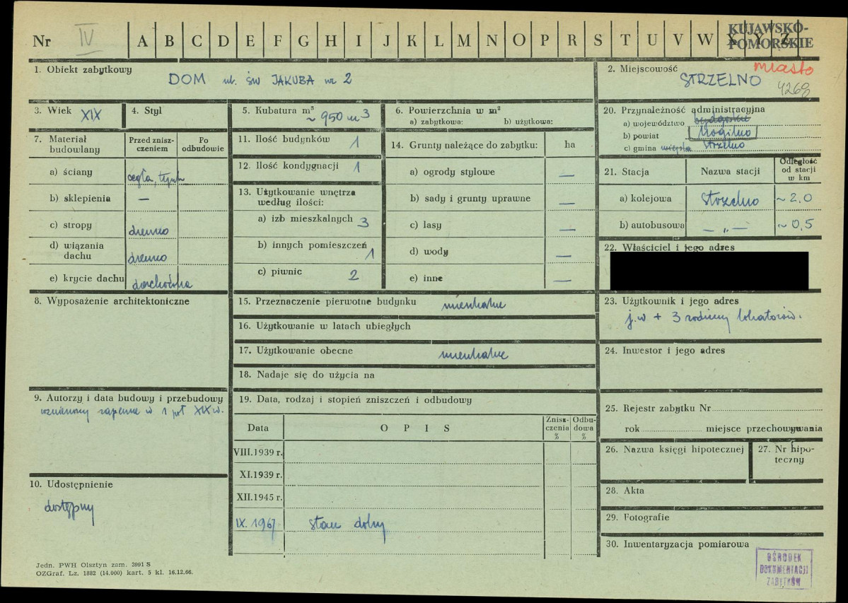 KZ - Karta zielona, skan nr 1