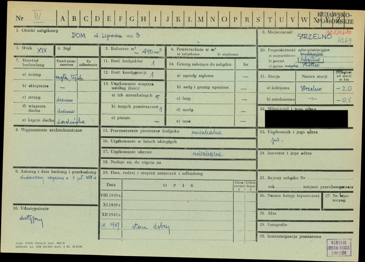KZ - Karta zielona, skan nr 1