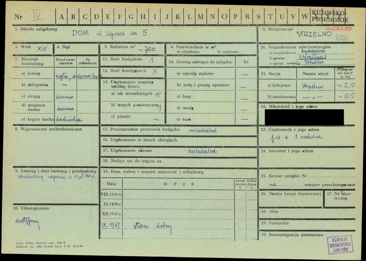 KZ - Karta zielona, skan nr 1
