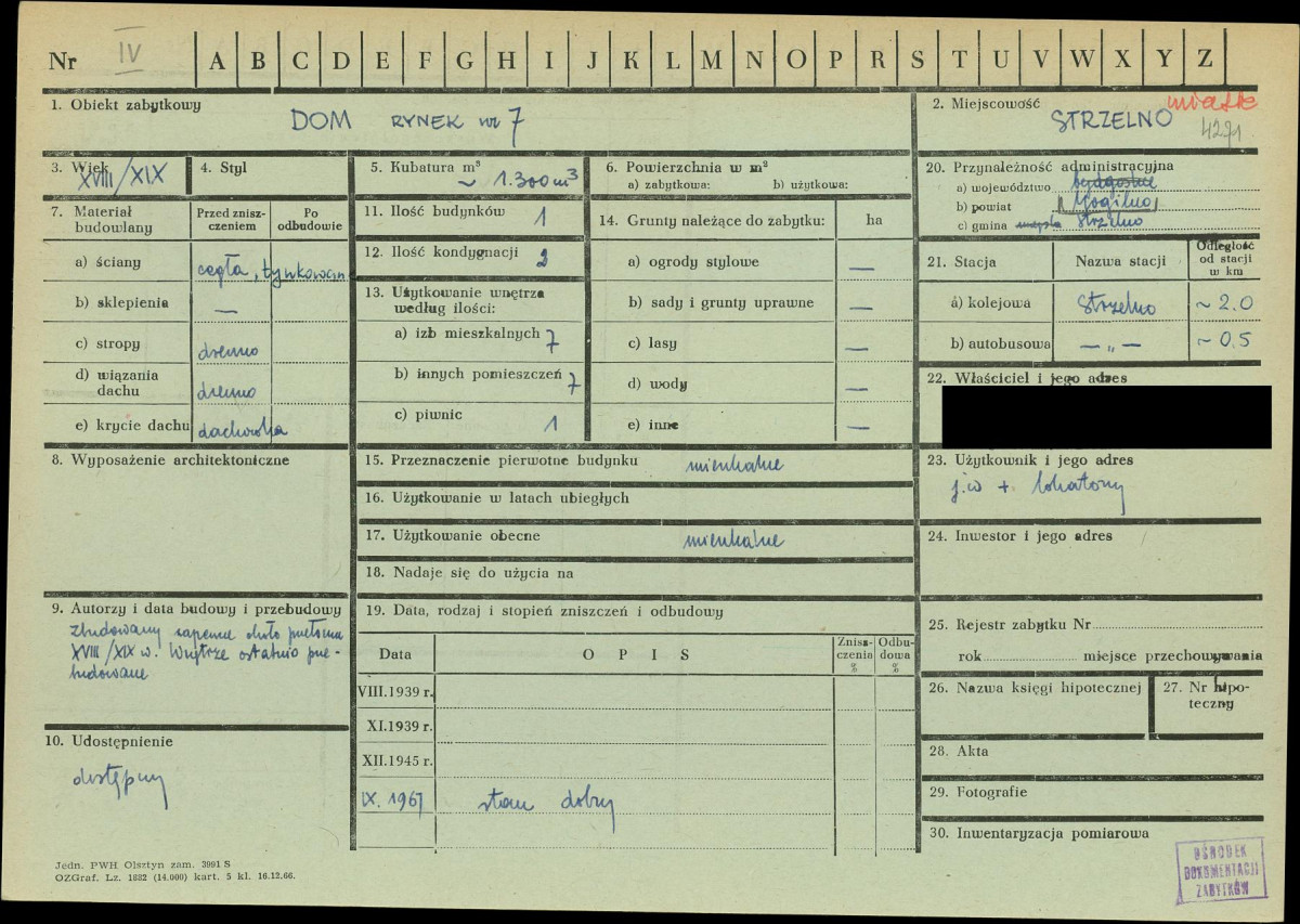 KZ - Karta zielona, skan nr 1