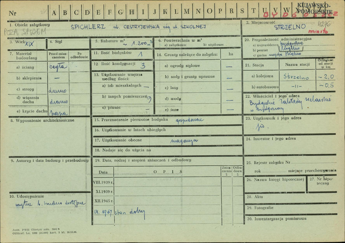 KZ - Karta zielona, skan nr 1