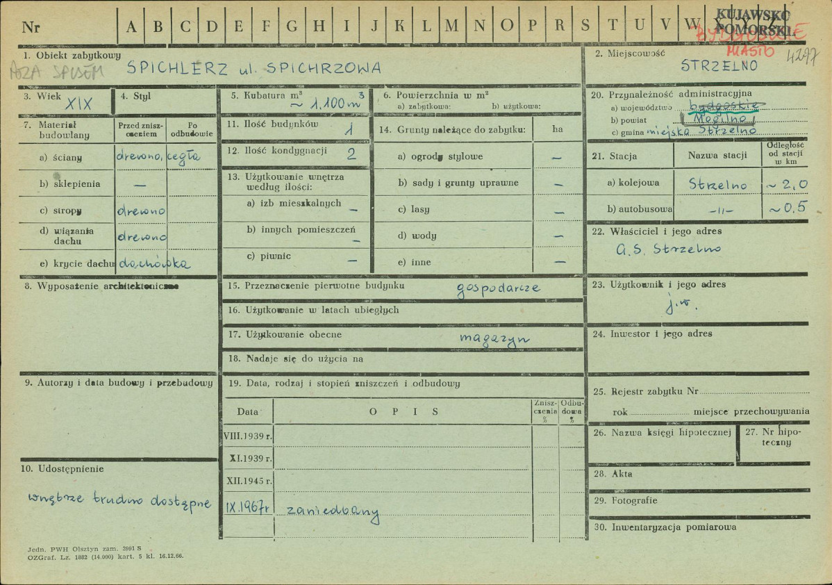 KZ - Karta zielona, skan nr 1