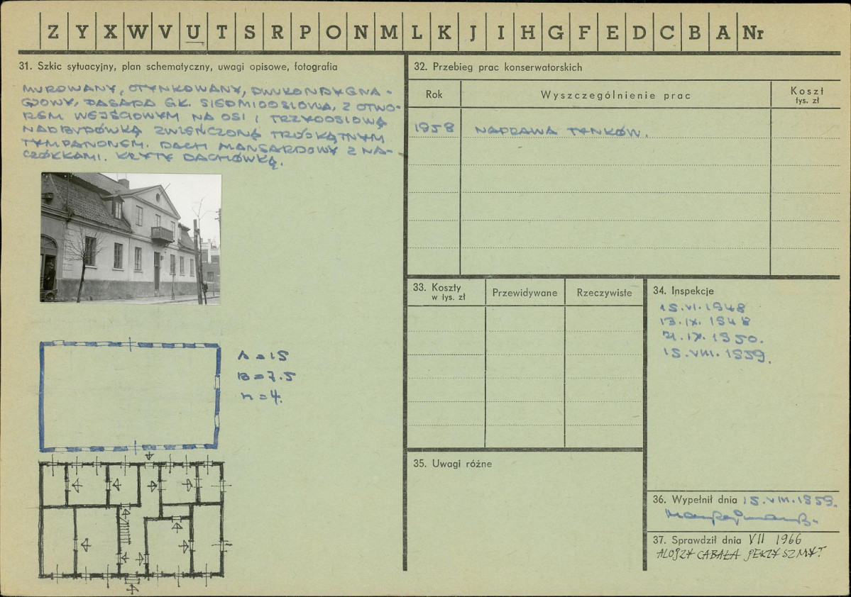 KZ - Karta zielona, skan nr 2