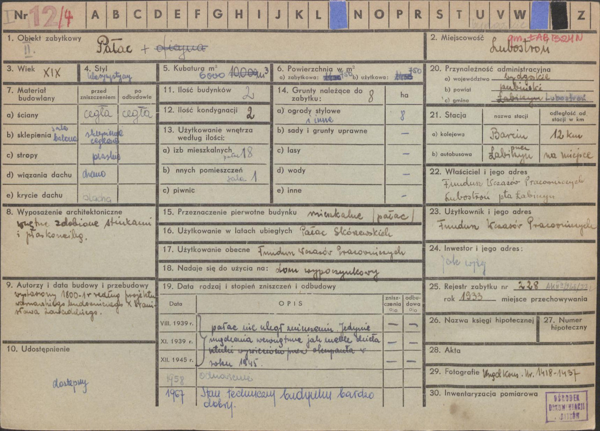 KZ - Karta zielona, skan nr 1