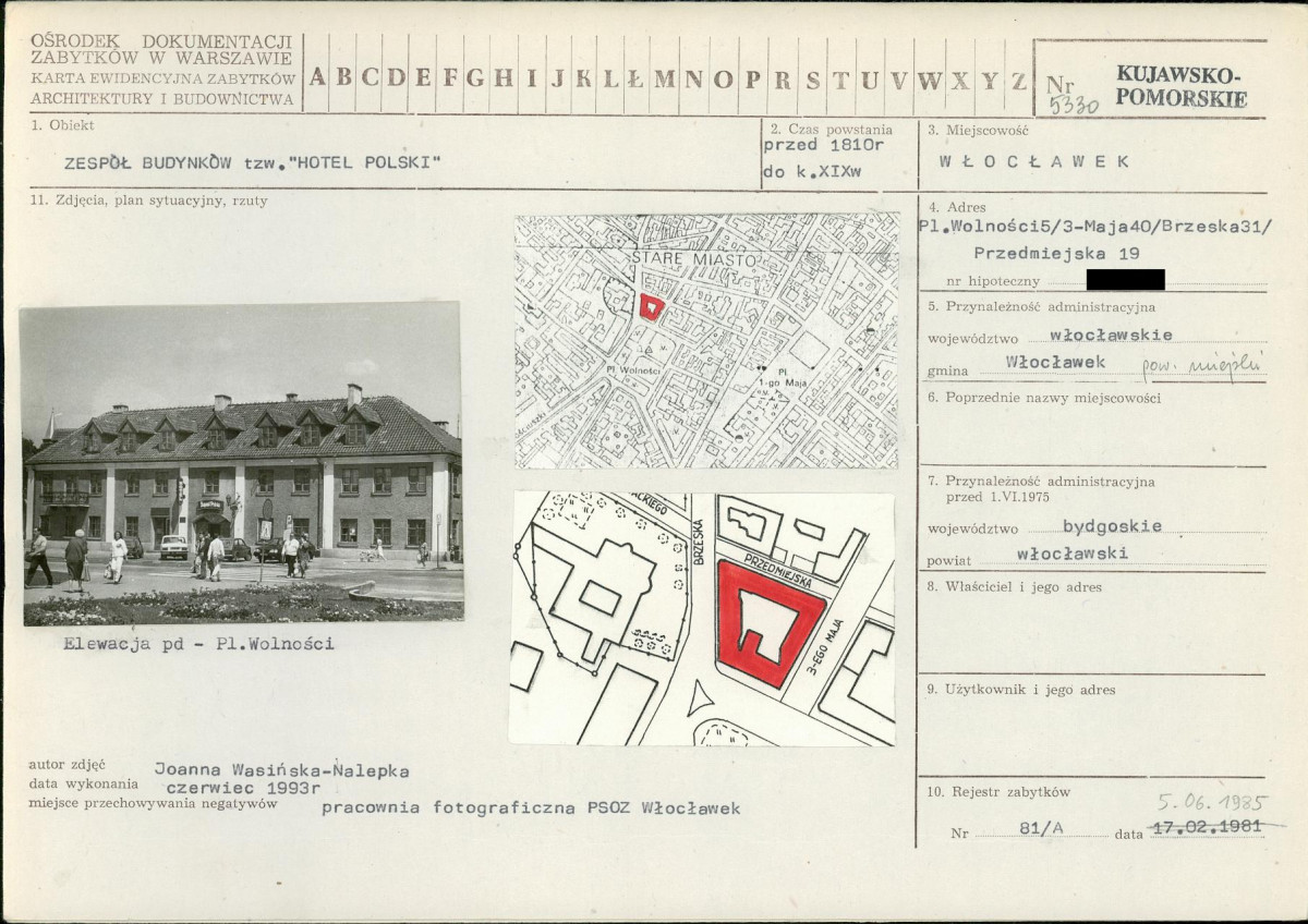 KB - Karta biała, skan nr 1