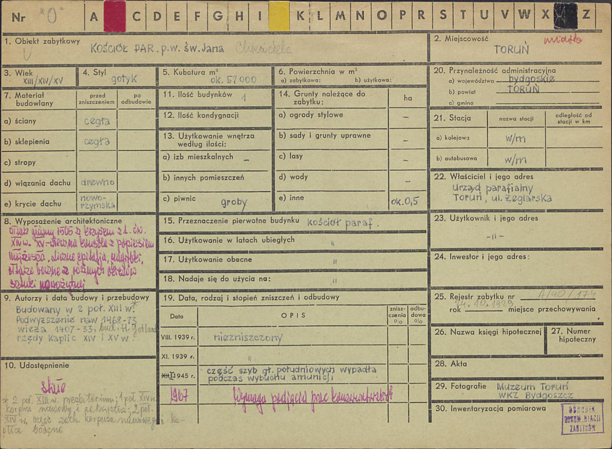 Karta zielona, skan nr 1