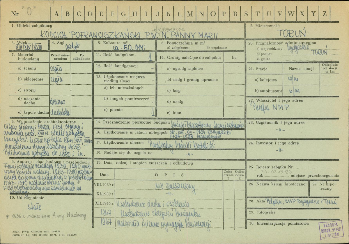 Karta zielona, skan nr 1