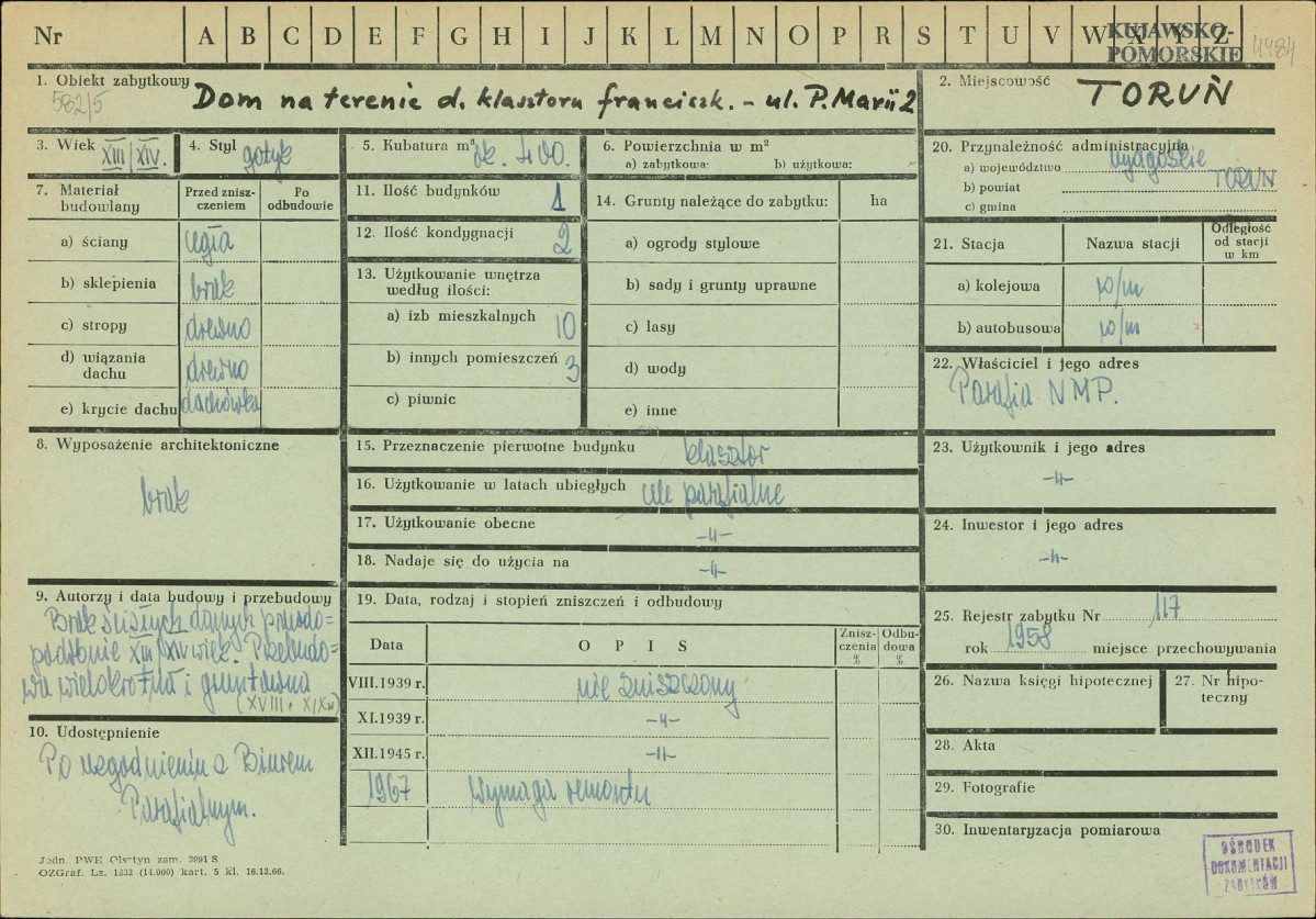 Karta zielona, skan nr 1