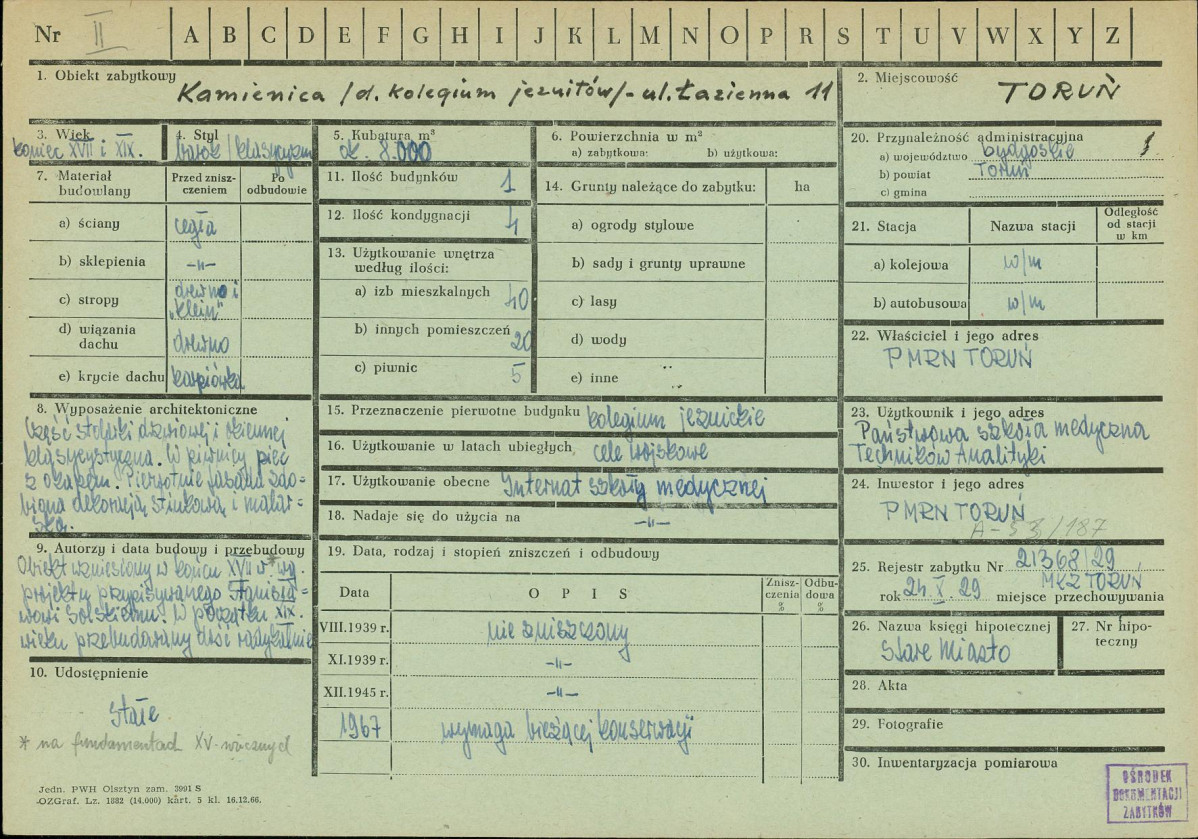 Karta zielona, skan nr 1