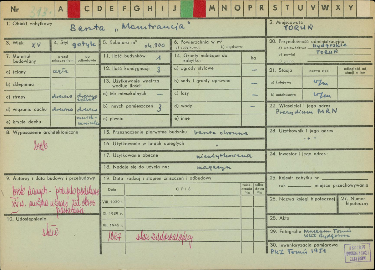Karta zielona, skan nr 1