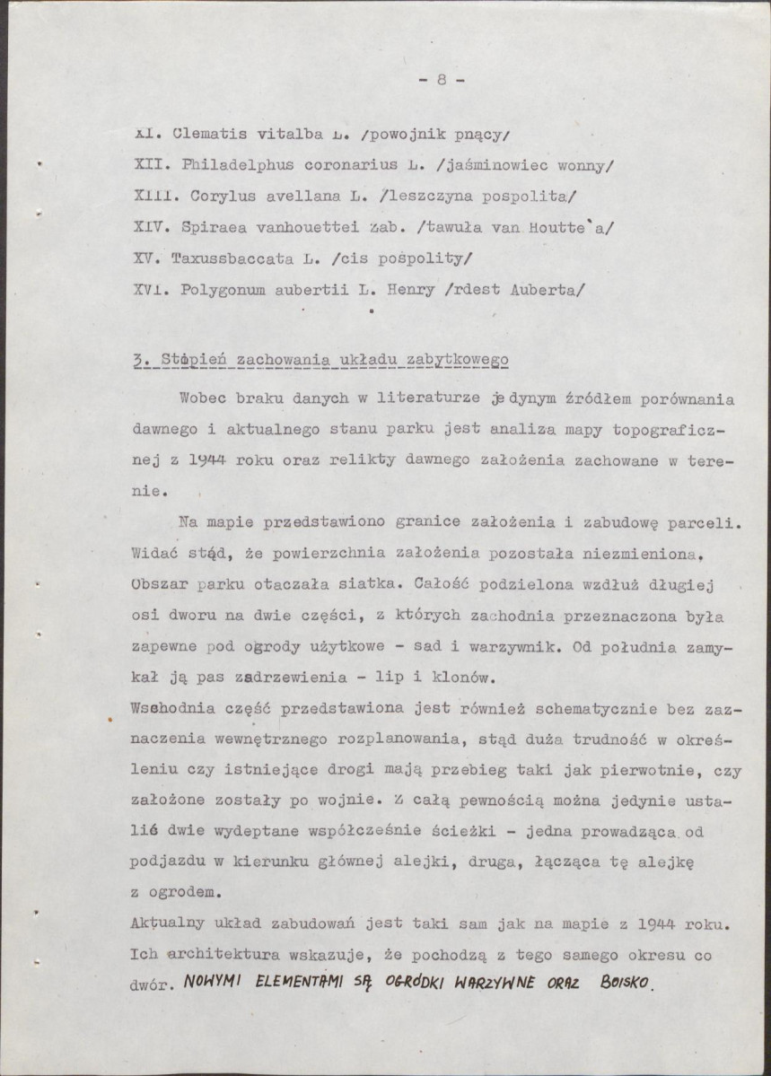 Ewidencja parkowa, skan nr 15