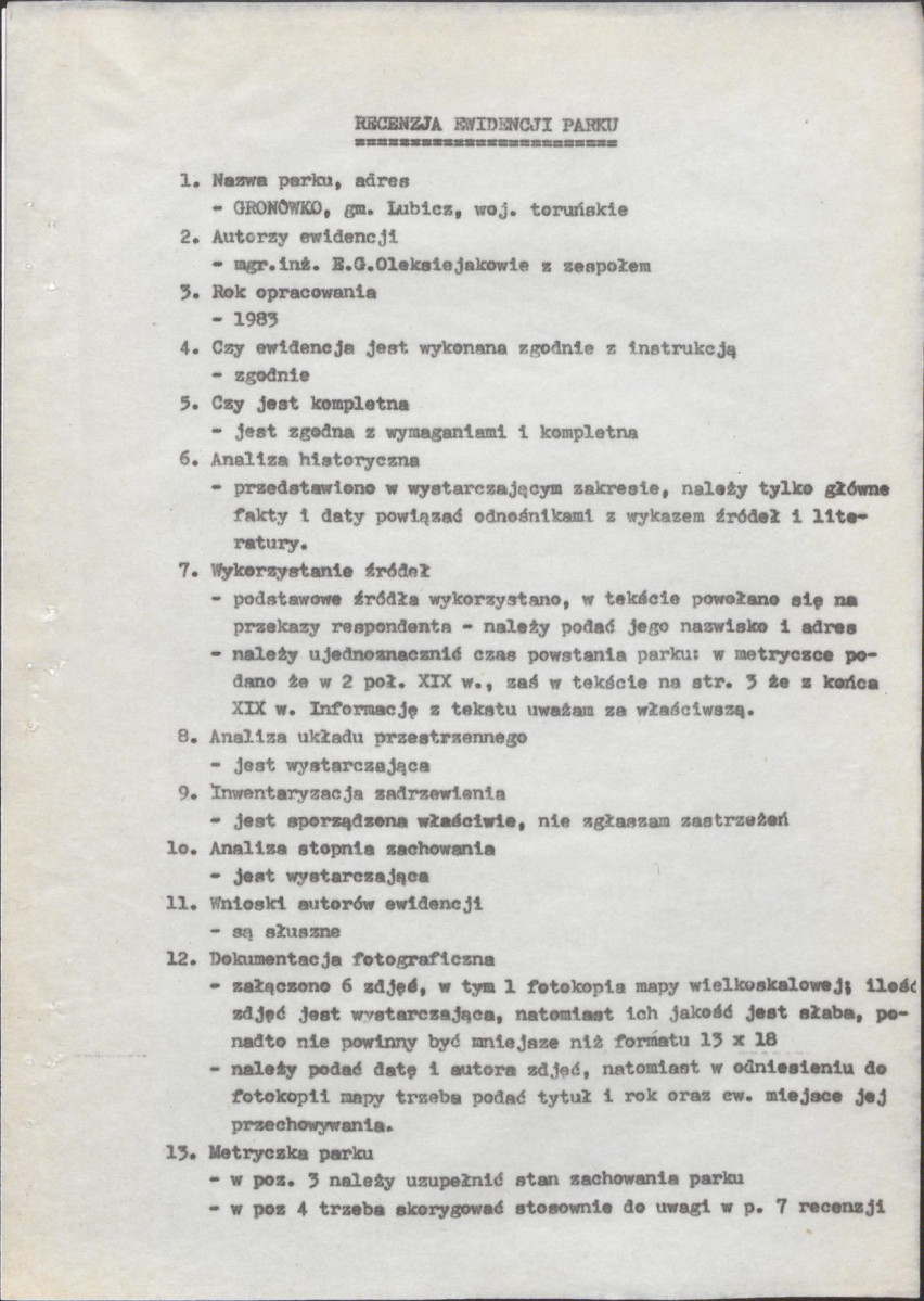 EP - Ewidencja parkowa, skan nr 6