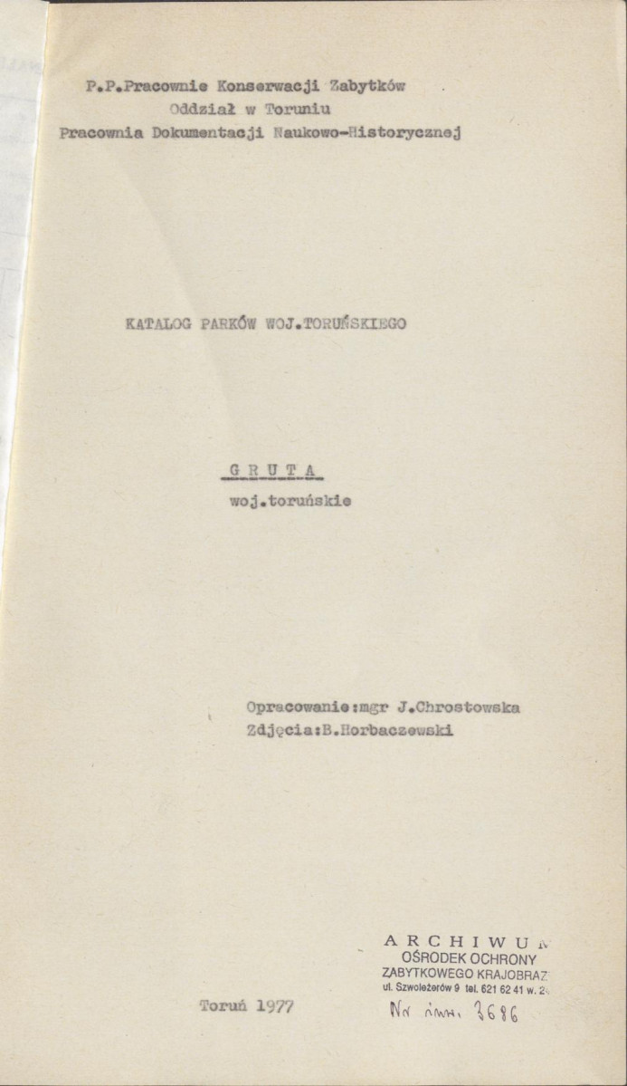 EP - Ewidencja parkowa, skan nr 4