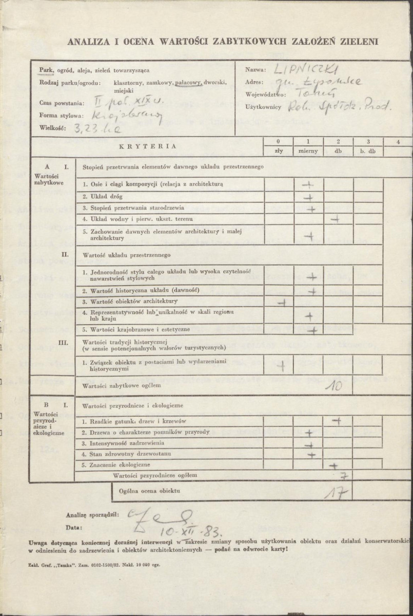 EP - Ewidencja parkowa, skan nr 3
