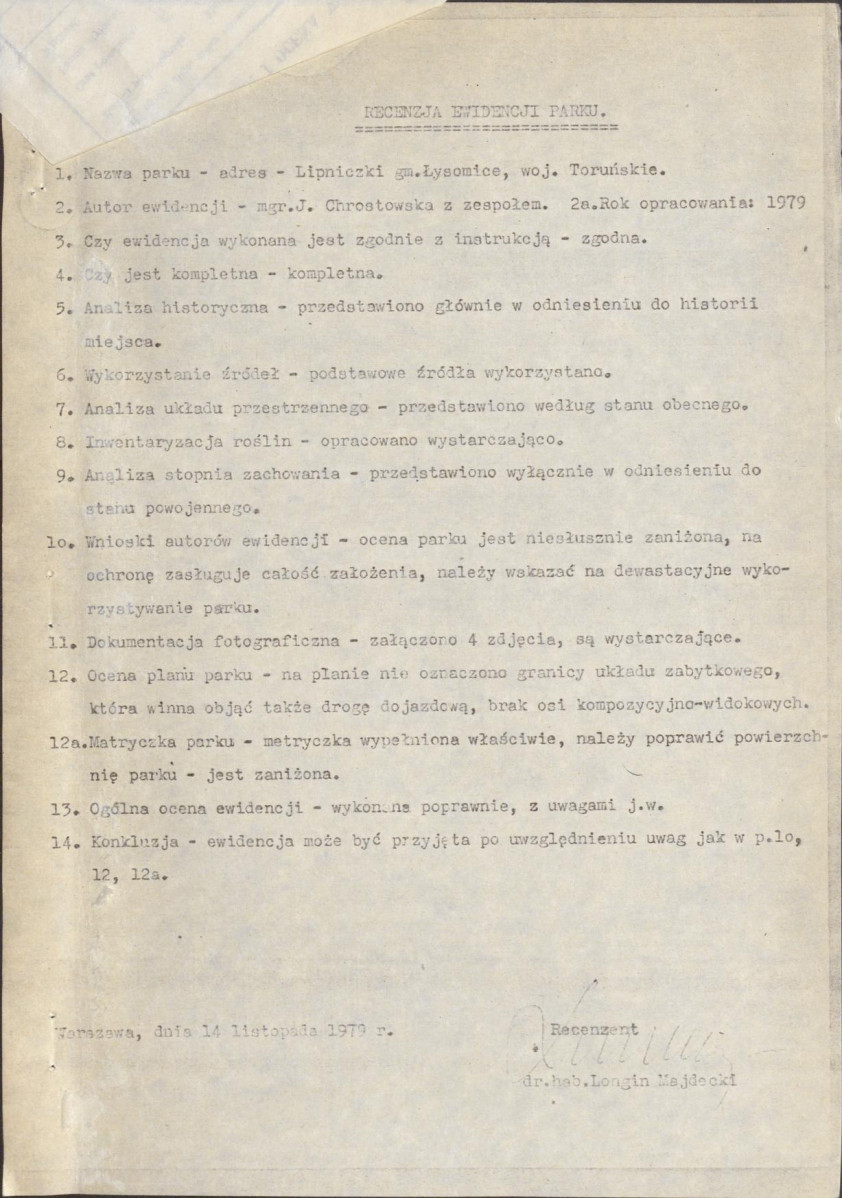 EP - Ewidencja parkowa, skan nr 4