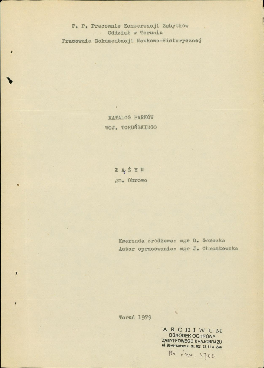 EP - Ewidencja parkowa, skan nr 5