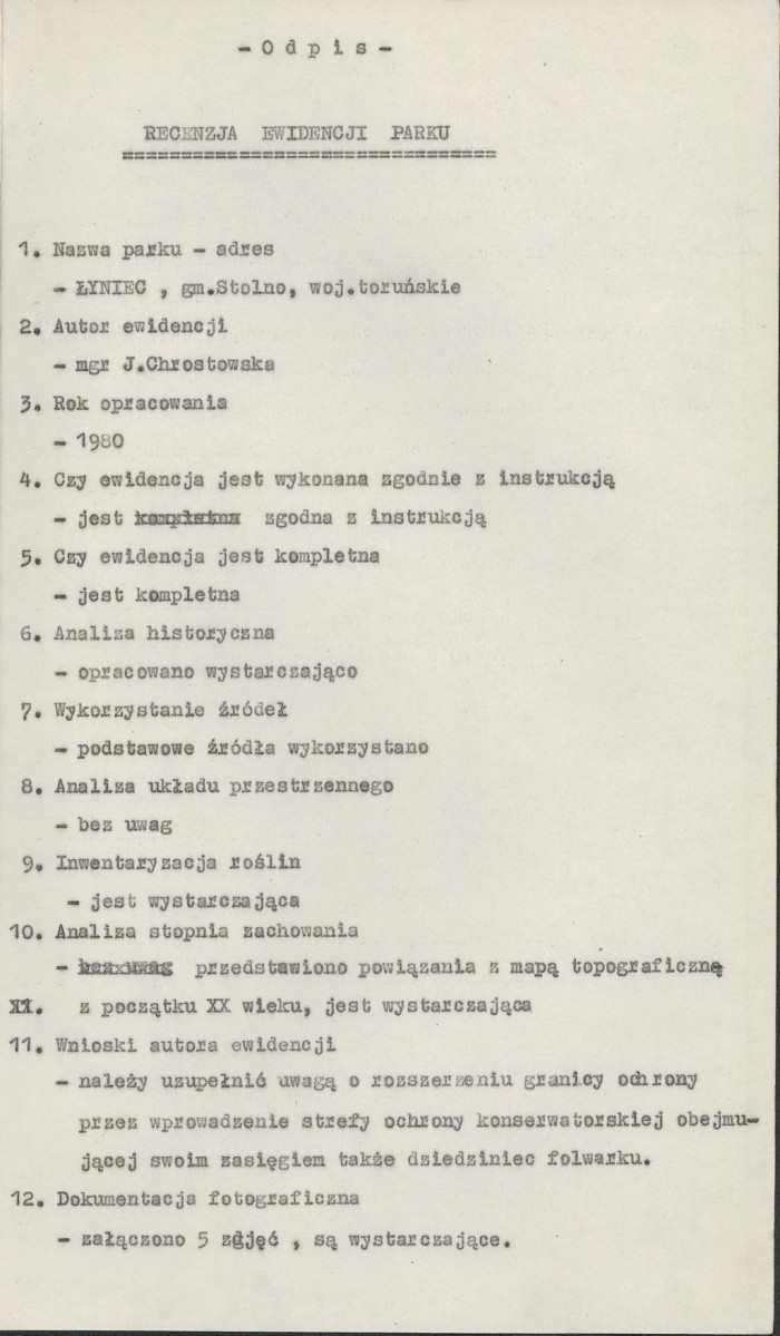 EP - Ewidencja parkowa, skan nr 4