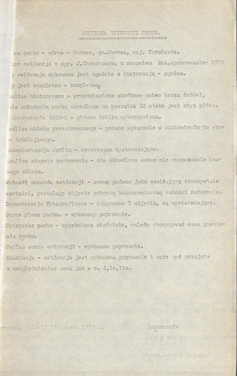 EP - Ewidencja parkowa, skan nr 4