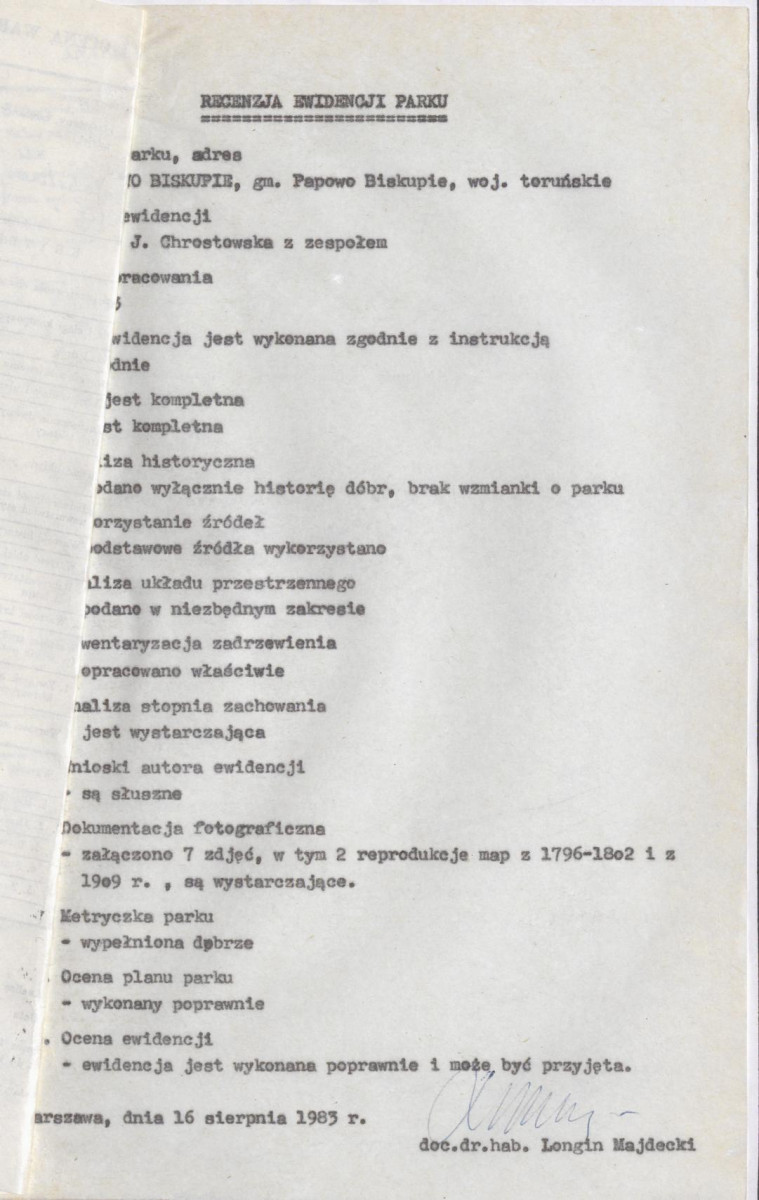 EP - Ewidencja parkowa, skan nr 4