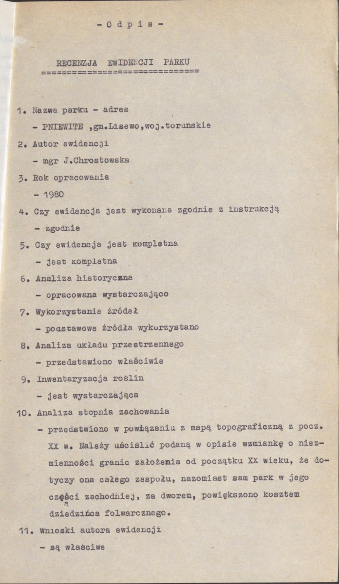 EP - Ewidencja parkowa, skan nr 4