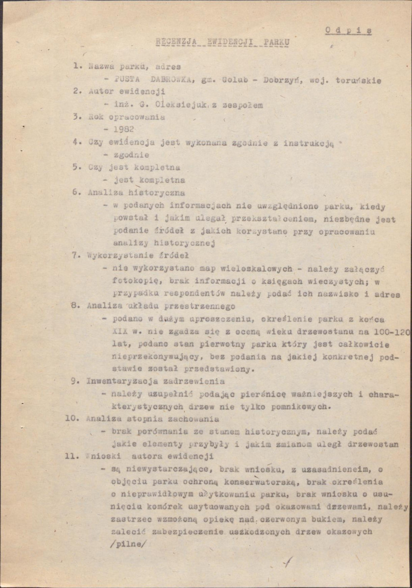 Ewidencja parkowa, skan nr 5