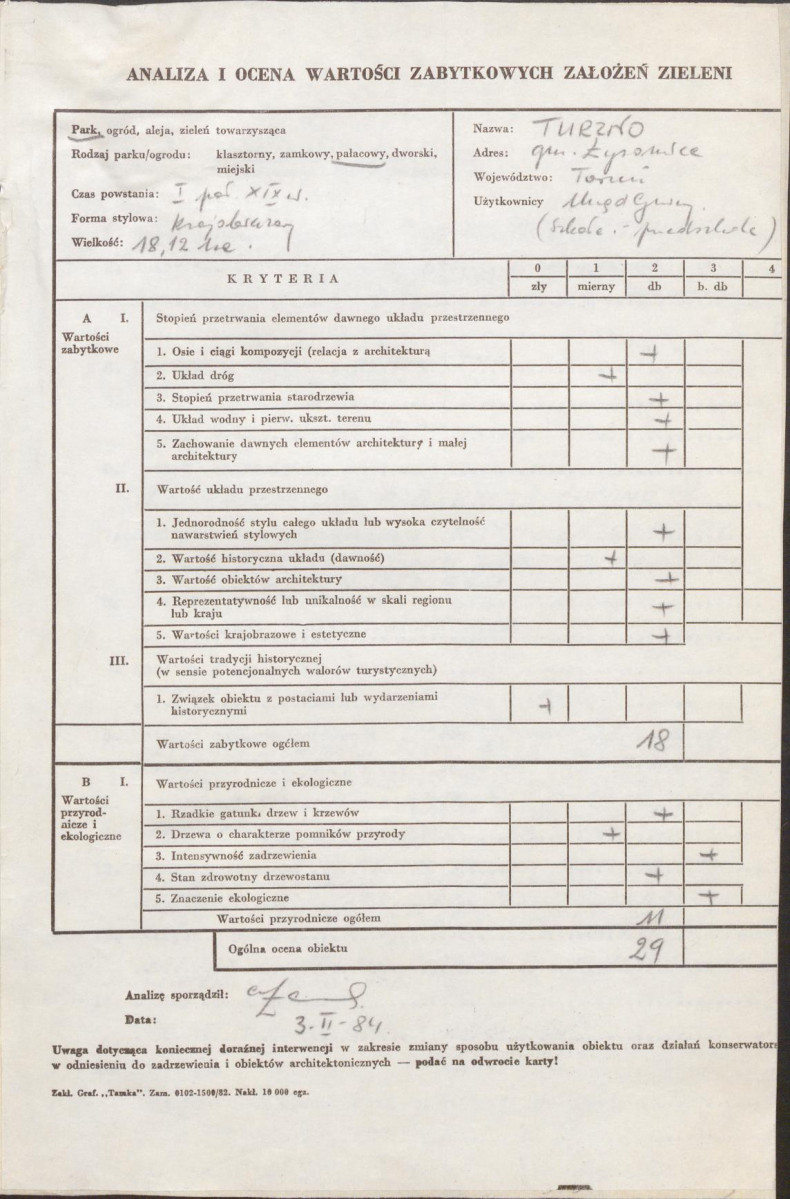 EP - Ewidencja parkowa, skan nr 3