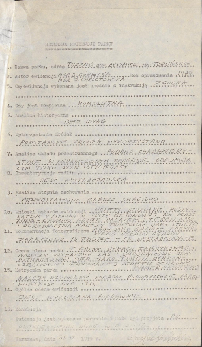 EP - Ewidencja parkowa, skan nr 4