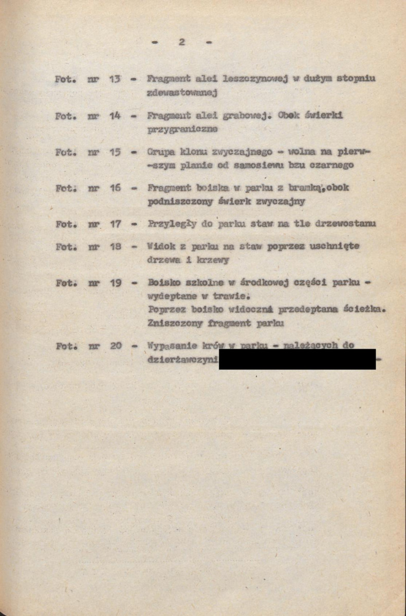 Ewidencja parkowa, skan nr 19
