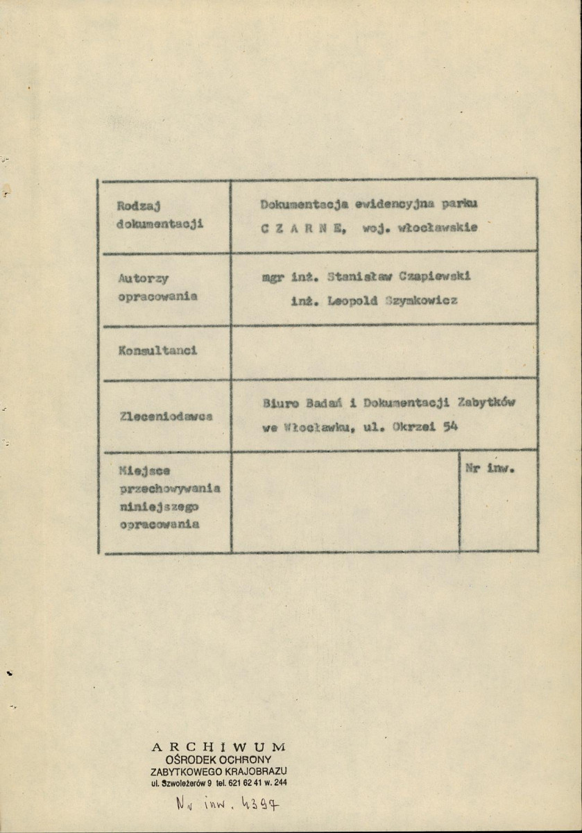 Ewidencja parkowa, skan nr 6