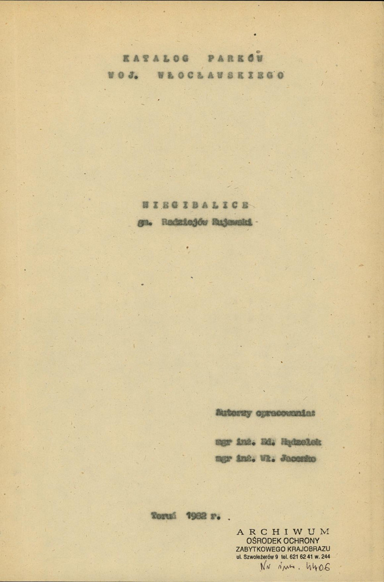 Ewidencja parkowa, skan nr 6