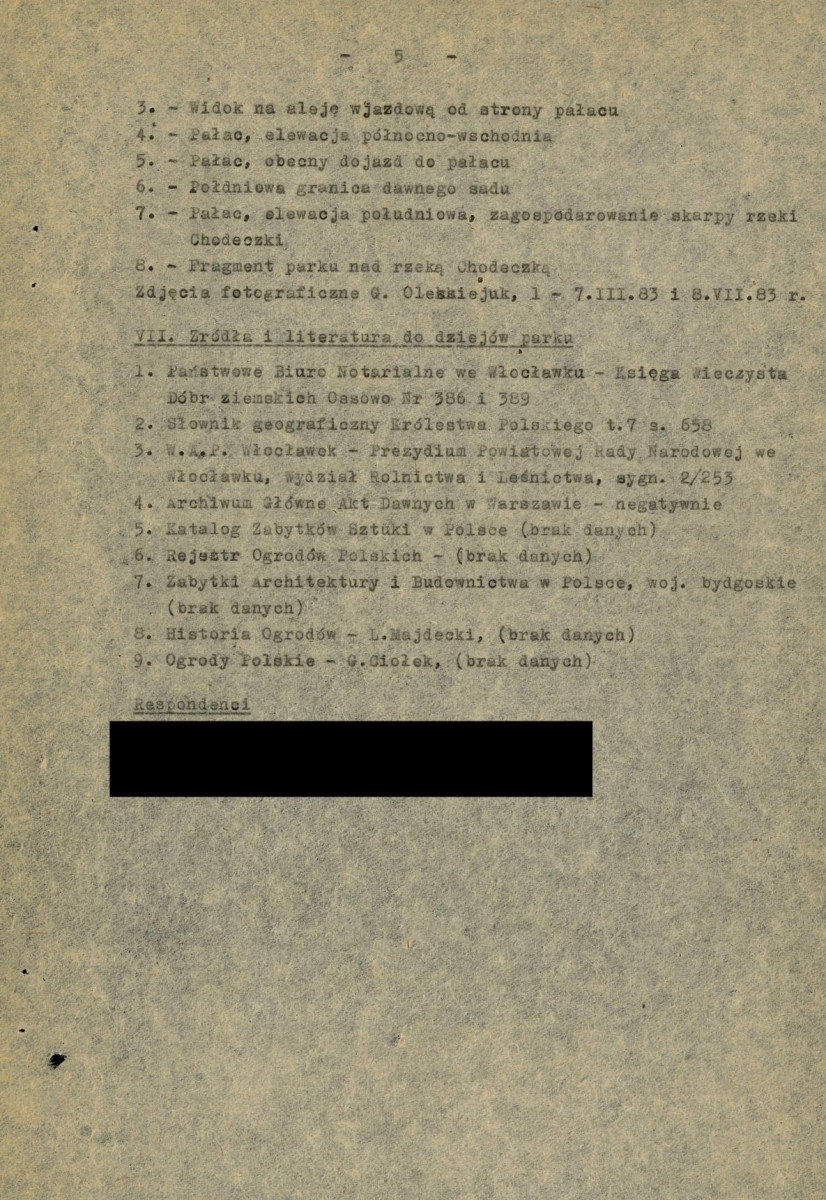 Ewidencja parkowa, skan nr 14