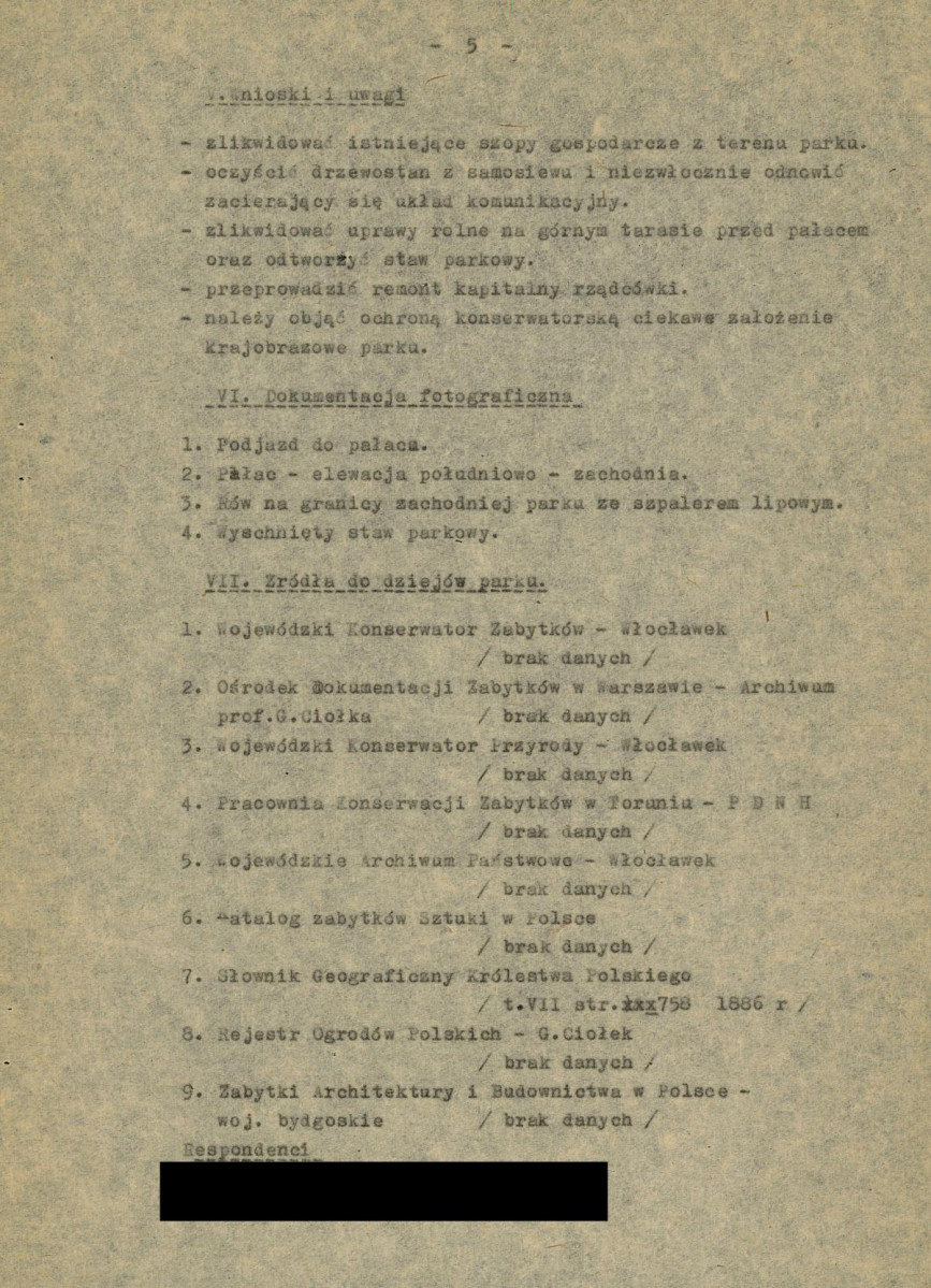 Ewidencja parkowa, skan nr 13