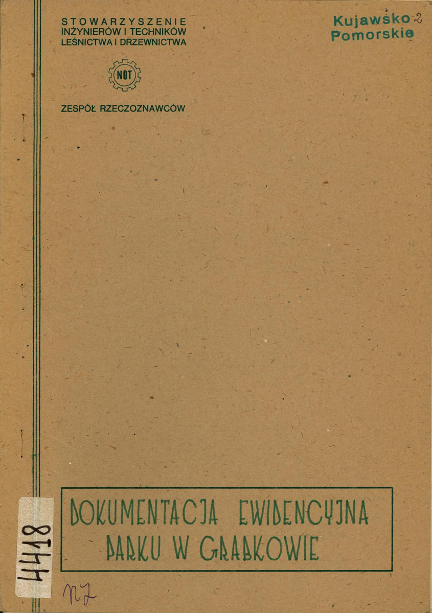 EP - Ewidencja parkowa, skan nr 1