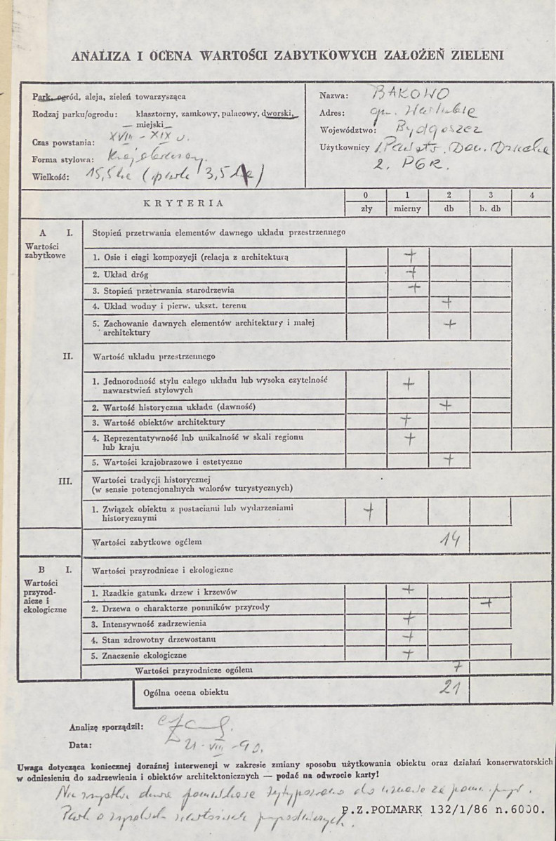EP - Ewidencja parkowa, skan nr 3