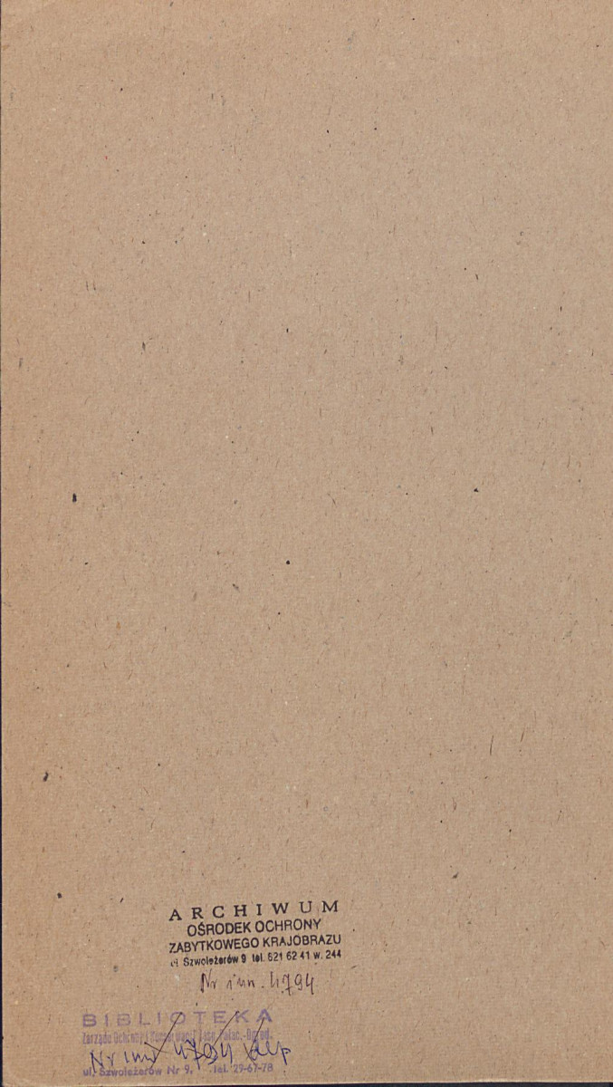 EP - Ewidencja parkowa, skan nr 2