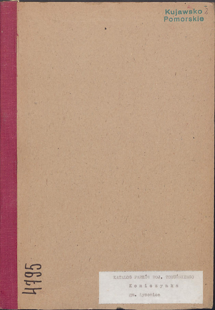 EP - Ewidencja parkowa, skan nr 1