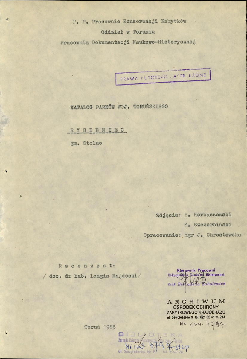 EP - Ewidencja parkowa, skan nr 5