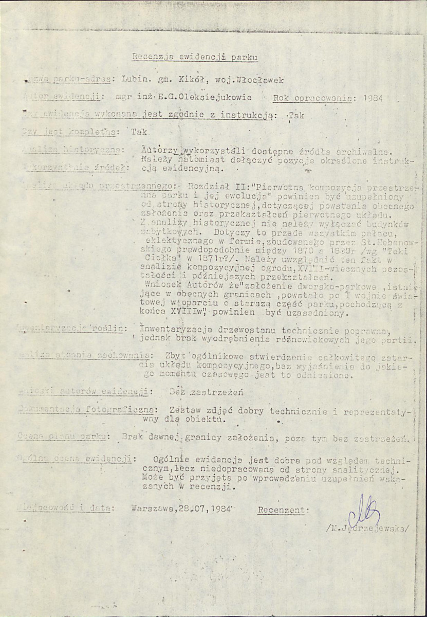 Ewidencja parkowa, skan nr 6