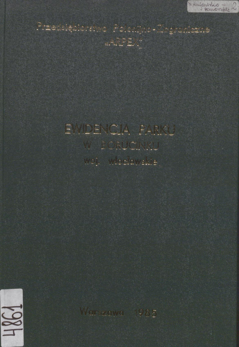 EP - Ewidencja parkowa, skan nr 1