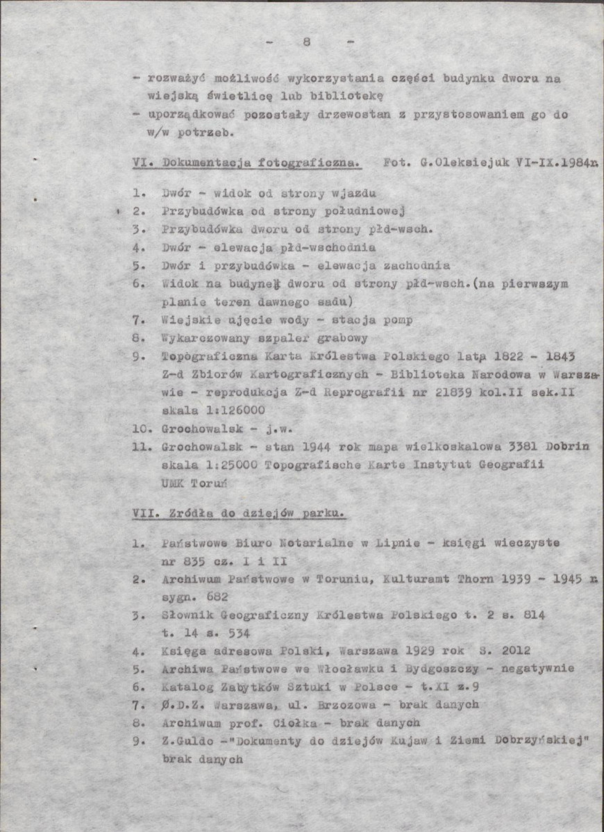 EP - Ewidencja parkowa, skan nr 16