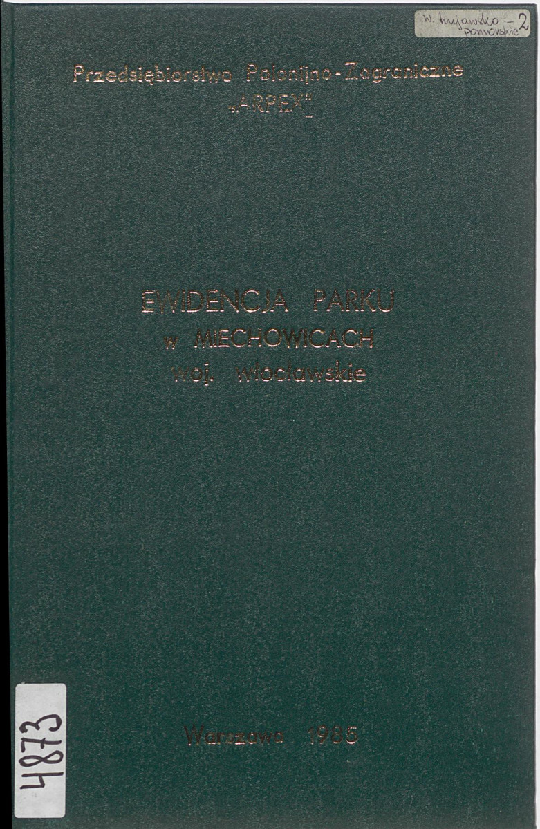 Ewidencja parkowa, skan nr 1