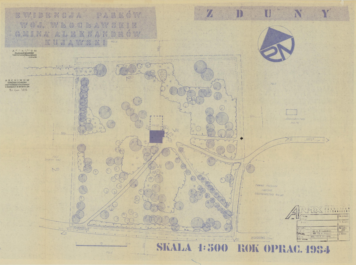 Ewidencja parkowa, skan nr 39