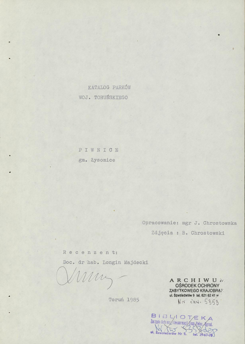 EP - Ewidencja parkowa, skan nr 6