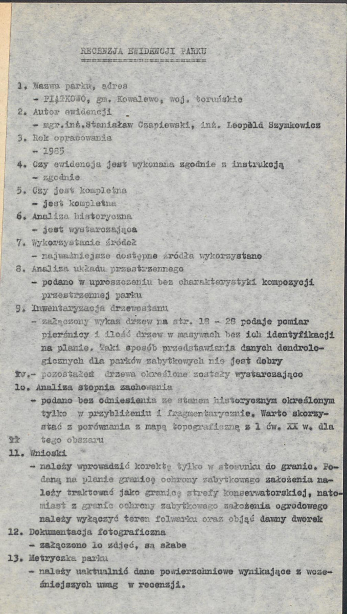 EP - Ewidencja parkowa, skan nr 4